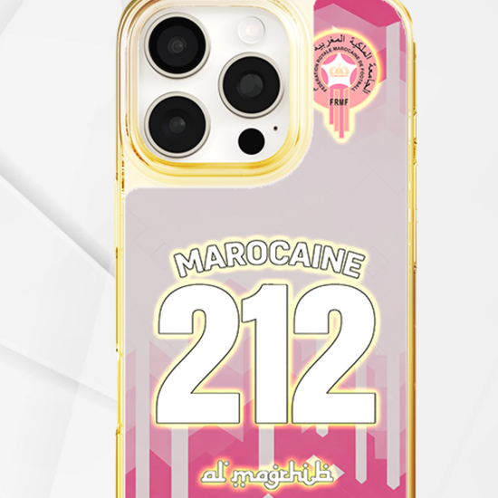 LED Light-Up iPhone Case- 212 Moroccan