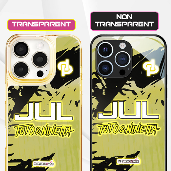 LED Light-Up iPhone Case- JUL Yellow