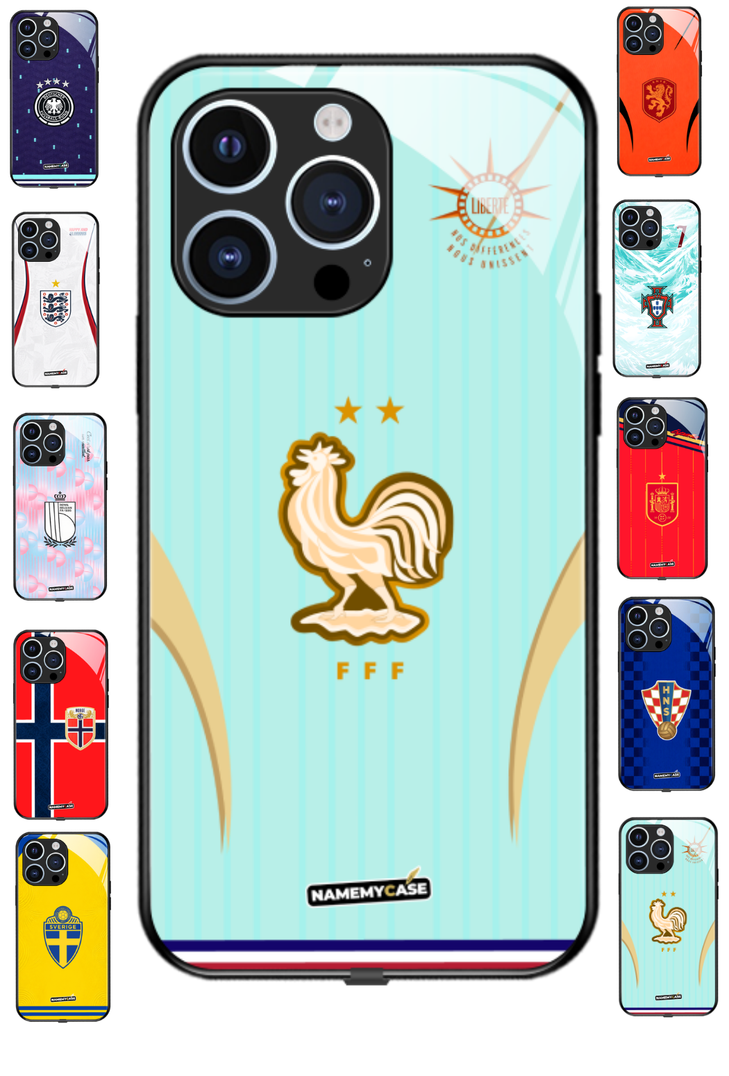 World Cup Jersey iPhone Cases - European Collection