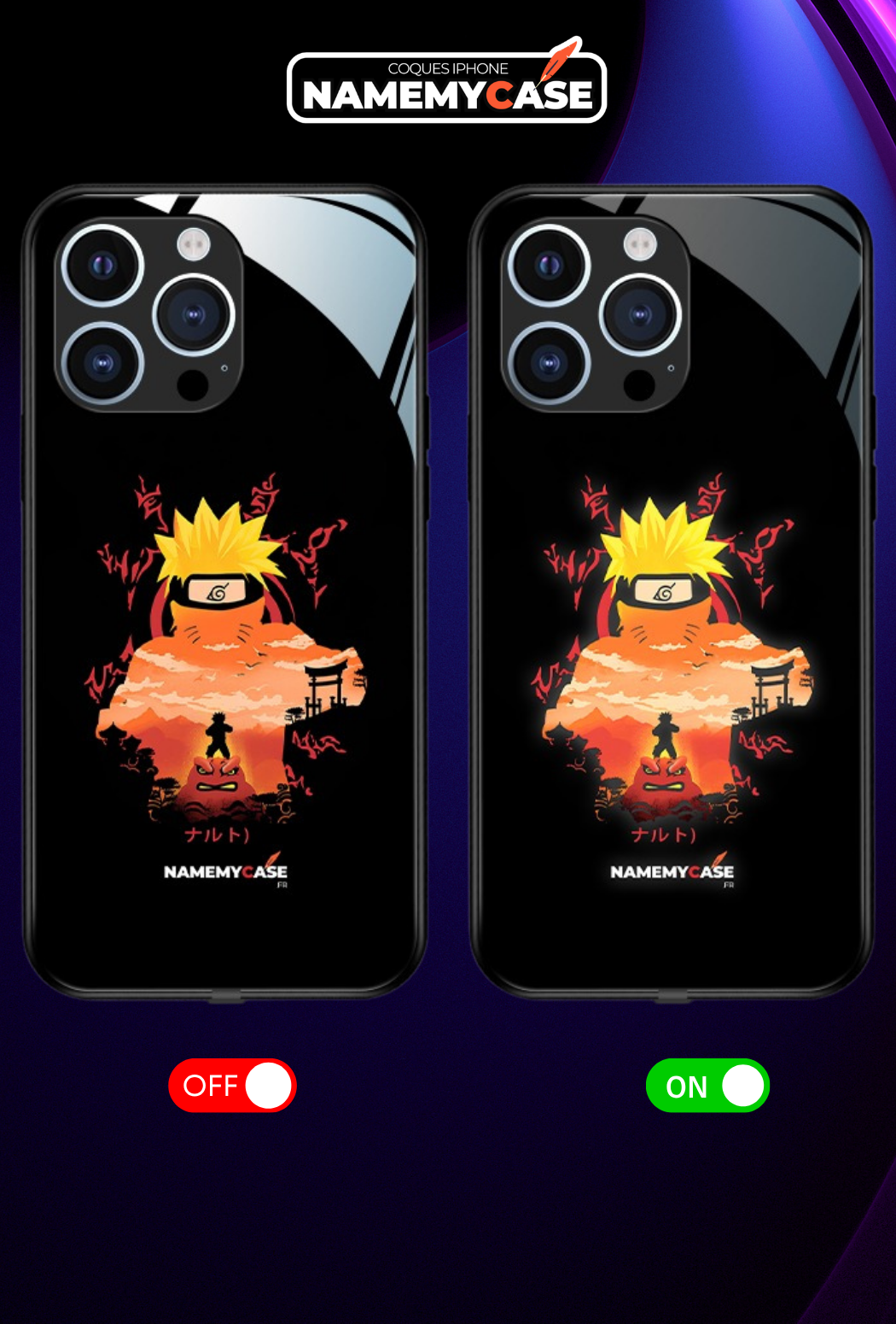 LED Light-Up iPhone Case - Training | Naruto