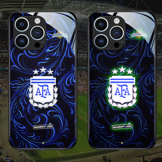 LED Light-Up iPhone Case - World Cup Jersey Argentina