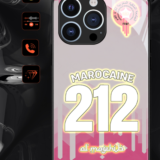 LED Light-Up iPhone Case- 212 Moroccan