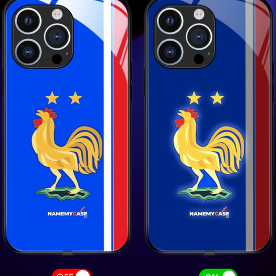 LED Light-Up iPhone Case - France