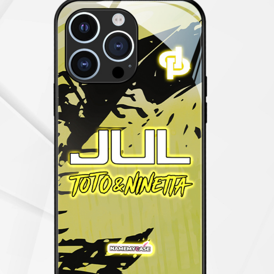 LED Light-Up iPhone Case- JUL Yellow