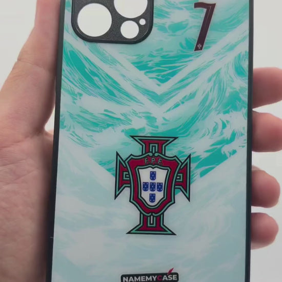LED Light-Up iPhone Case - World Cup Jersey Portugal