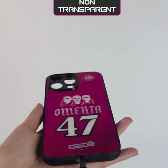 LED Light-Up iPhone Case- Omerta Pink