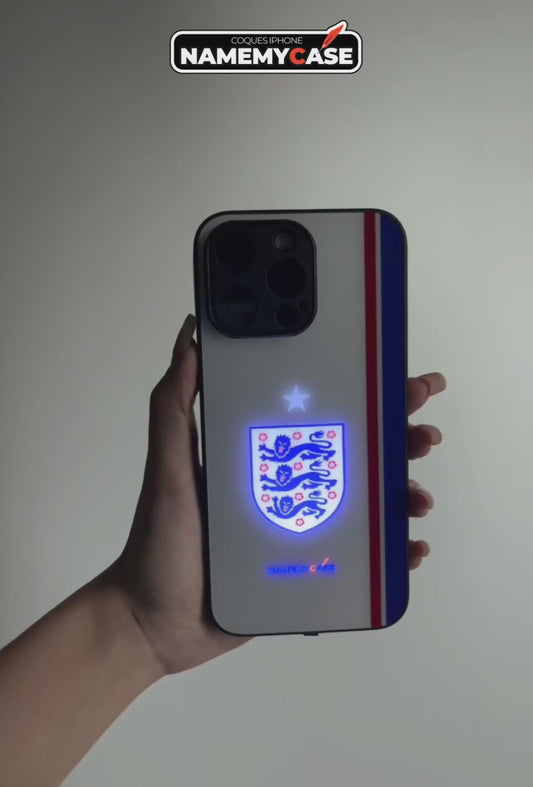LED Light-Up iPhone Case - England