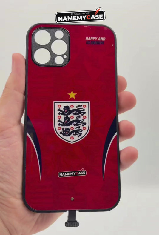 LED Light-Up iPhone Case - Red England World Cup Jerseys