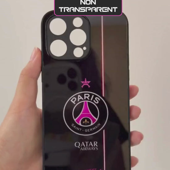 LED Light-Up iPhone Case- PSG Pink